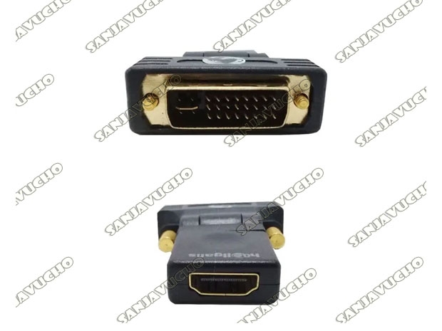 &+ ADAPTADOR HDMI HEMBRA A DVI-I MACHO 24+5  CB116       